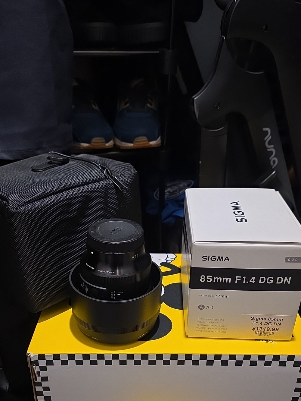Sigma 85mm F1.4 DG DN Lens - Black